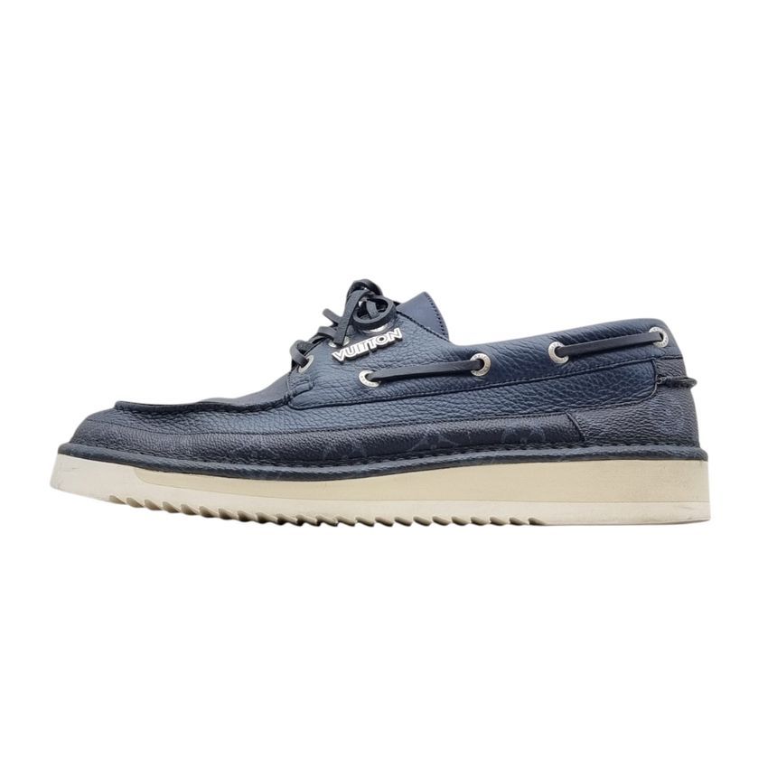Louis Vuitton Monogram Driving Boat Shoes [9.5] LOB010913